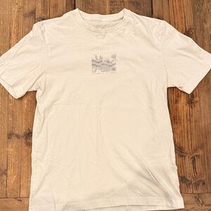 Travis Mathew White Graphic Short Sleeve Tee